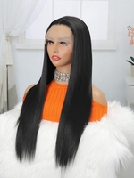 zaful 13*3 Lace Front Breathable Long Straight Synthetic Wig