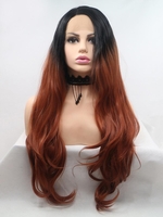 zaful 13*3 Lace Front Fluffy Wavy Synthetic Wig