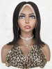 zaful 13*4 Lace Front 130% Human Hair Bob Straight Daily Wig