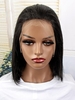 zaful 13*4 Lace Front 130% Human Hair Bob Straight Wig