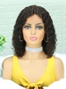 zaful 13*4 Lace Front 150% Bob Curly Human Hair Wig