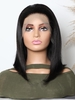 zaful 13*4 Lace Front 150% Human Hair Bob Straight Wig