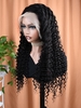 zaful 13*4 Lace Front 150% Human Hair Curly Wig