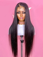 zaful 13*4 Lace Front 150% Human Hair Silky Straight Wig