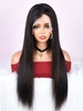 zaful 13*4 Lace Front 150% Human Hair Silky Straight Wig