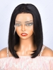 zaful 13*4 Lace Front 180% Human Hair Bob Straight Wig