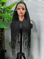 zaful Braid Hair Lace Front Heat Resistant Synthetic Wig