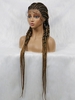 zaful Braid Hair Long Lace Front Synthetic Wig