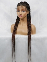 zaful Braid Hair Long Lace Front Synthetic Wig