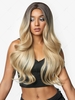zaful Brown Golden Gradient Layered Wavy Synthetic Hair Wig