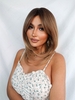 zaful Brown Gradient Color Shoulder-length Layered Synthetic Wig