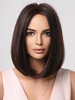 zaful Brown Highlight Reddish Brown Bob Hairstyle Straight Synthetic Wig