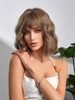 zaful Brown Mixed Color Short Bob Haircut Synthetic Wig