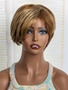 zaful Brown Mixed Golden Short Side Bangs Synthetic Wig