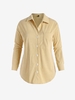 ZAFUL Button Up Front Pocket Corduroy Plus Size Shacket