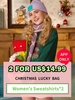 ZAFUL Christmas Lucky Bag - Womenswear 2*Random Sweatshirt - Limited Quantity S