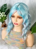 zaful Colorful Shoulder Length Middle Part Wavy Synthetic Cosplay Wig