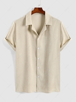 ZAFUL Corduroy Shirt Xl Light coffee