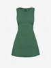 ZAFUL Cutout Waist Sleeveless Mini Dress L Deep green