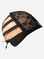 zaful Daisy Pattern Breathable Elastic Wig Cap