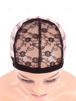 zaful Flower Pattern Lace Breathable Wig Cap