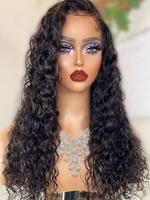 zaful Fluffy Curly 13*4 Lace Front 150% Human Hair Wig