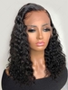 zaful Fluffy Curly Shoulder-length Lace Front Human Hair Wig