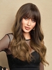 zaful Fluffy Full Bang Heat Resistant Fiber Wig