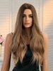 zaful Fluffy Long Wavy Brown Synthetic Wig