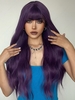 zaful Fluffy Long Wavy Full Bang Synthetic Cosplay Wig