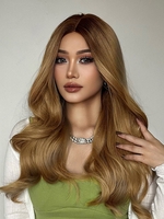zaful Fluffy Long Wavy Heat Resistant Synthetic Wig