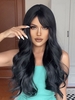 zaful Fluffy Long Wavy Side Bang Synthetic Wig