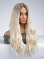 zaful Fluffy Long Wavy Synthetic Daily Wig