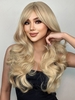 zaful Fluffy Long With Bang Long Wavy Synthetic Wig