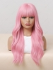zaful Full Bang Fluffy Long Wavy Synthetic Cosplay Wig