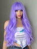 zaful Full Bang Long Wavy Synthetic Cosplay Wig