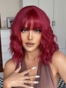 zaful Full Bang Short Wavy Synthetic Wig
