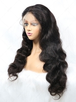 zaful Full Lace 130% Human Hair Body Wavy Wig