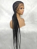 zaful Full Lace Braid Hair Synthetic Wig