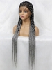 zaful Full Lace Braid Hair Synthetic Wig