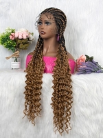 zaful Full Lace Long Synthetic Wig with Curly Hair