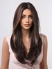 zaful Golden Highlight Long Natural Straight Synthetic Wig
