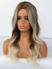 zaful Golden Mixed Brown Long Wavy Synthetic Wig