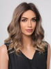 zaful Gradient Color Medium Length Wavy Synthetic Wig