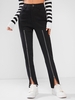ZAFUL High Waisted Double Zipper Skinny Pants M Black