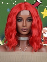 zaful Lace Front Bob Shoulder-length Wavy Synthetic Wig