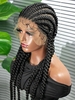 zaful Lace Front Extra Long Synthetic Braid Hair Wig