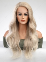 zaful Lace Front Long Curly Wavy Synthetic Wig