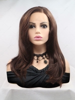 zaful Lace Front Natural Straight Synthetic Wig