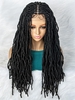 zaful Lace Front Synthetic Fluffy African Style Dreadlock Wig